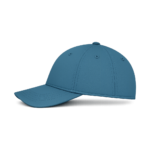 GORRA BASEBALL PREMIUM CON VELCRO LISA AZUL LAGO