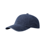 GORRA VINTAGE PREMIUM ALGODON LISA AZUL MARINO