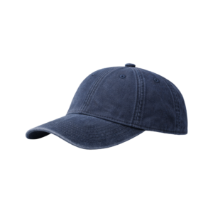 GORRA VINTAGE PREMIUM ALGODON LISA AZUL MARINO