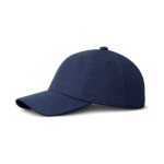 GORRA BASEBALL PREMIUM CON VELCRO LISA AZUL MARINO