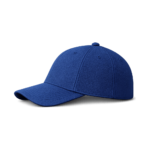 GORRA BASEBALL PREMIUM CON VELCRO LISA AZUL REAL