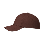 GORRA BASEBALL PREMIUM CON VELCRO LISA CAFE