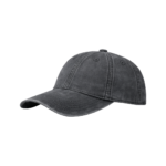 GORRA VINTAGE PREMIUM ALGODON LISA GRIS OSCURO