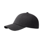 GORRA BASEBALL PREMIUM CON VELCRO LISA GRIS OSCURO