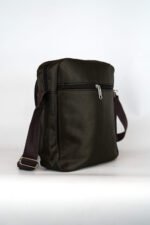 BANDOLERA OXFORD DOBLE CIERRE MARRON - Imagen 3