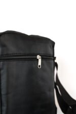 BANDOLERA OXFORD DOBLE CIERRE NEGRA - Imagen 5