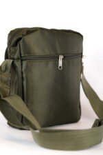 BANDOLERA OXFORD DOBLE CIERRE VERDE - Imagen 4