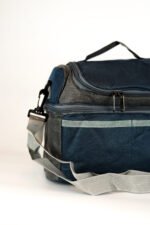 BOLSO TERMICO COMBINADO AZUL Y GRIS CON DOBLE COMPARTIMIENTO - Imagen 5