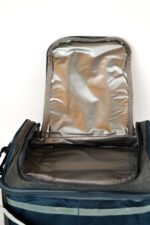 BOLSO TERMICO COMBINADO AZUL Y GRIS CON DOBLE COMPARTIMIENTO - Imagen 3