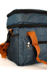 BOLSO TERMICO DOBLE COMPARTIMIENTO AZUL - Imagen 5