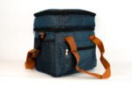 BOLSO TERMICO DOBLE COMPARTIMIENTO AZUL