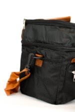 BOLSO TERMICO DOBLE COMPARTIMIENTO NEGRO - Imagen 5