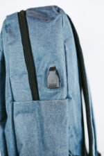 MOCHILA OXFORD TRES PIEZAS AZUL - Imagen 5