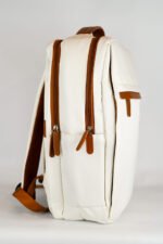 MOCHILA OXFORD COMBINADA CREMA MARRON - Imagen 5
