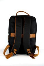 MOCHILA OXFORD COMBINADA NEGRO MARRON - Imagen 5