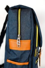 MOCHILA OXFORD VINTAGE AZUL - Imagen 3