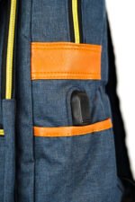 MOCHILA OXFORD VINTAGE AZUL - Imagen 5