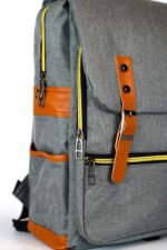 MOCHILA OXFORD VINTAGE GRIS - Imagen 2