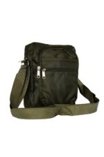 BANDOLERA OXFORD DOBLE CIERRE VERDE - Imagen 2