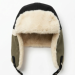GORRO AVIADOR AZUL MARINO/CRUDO/GRIS