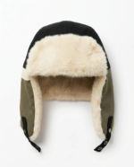 GORRO AVIADOR AZUL MARINO/CRUDO/GRIS
