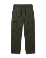 PANTALON CARGO GABARDINA VERDE MILITAR